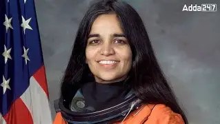 Portrait representing Kalpana Chawla, astronaut